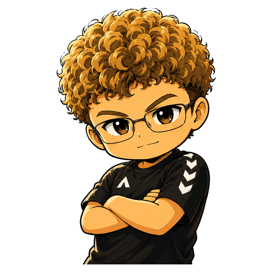 代表コーチ 曽根隆司の似顔絵